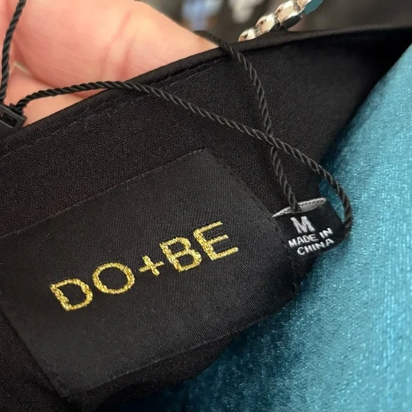 DO+BE Black Sleeveless Halter Mini Dress - Picture 15 of 16